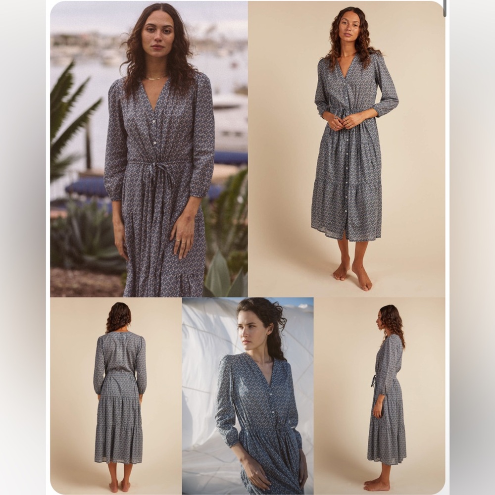 Trovata Birds of Paradise Ainsley B Dress Balboa. L.‎